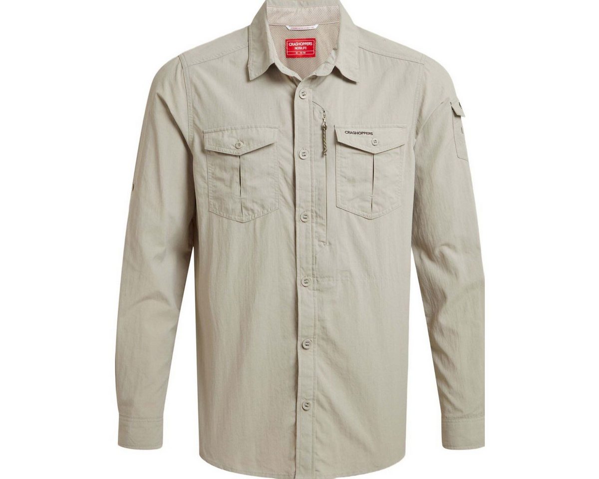 Craghoppers Outdoorbluse Nosilife Adventure Long Sleeved Shirt III Perfektes Hemd für Abenteurer mit UV-Schutz, Insektenabwehr Bild 3