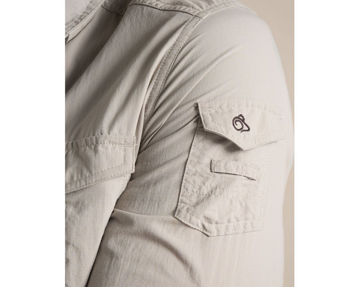 Craghoppers Outdoorbluse Nosilife Adventure Long Sleeved Shirt III Perfektes Hemd für Abenteurer mit UV-Schutz, Insektenabwehr Bild 5