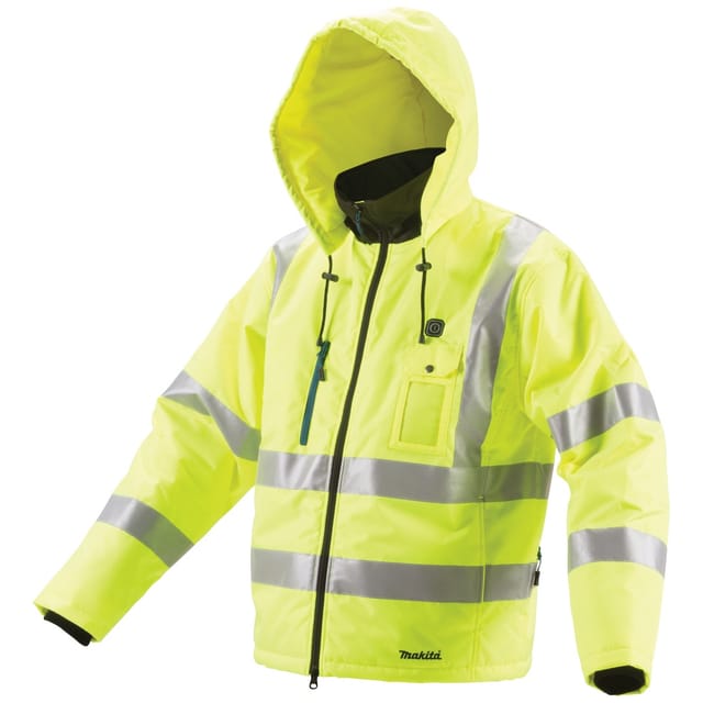 Jacke - xl - 100% Polyester - fluoreszierend gelb - Class 3 - Makita