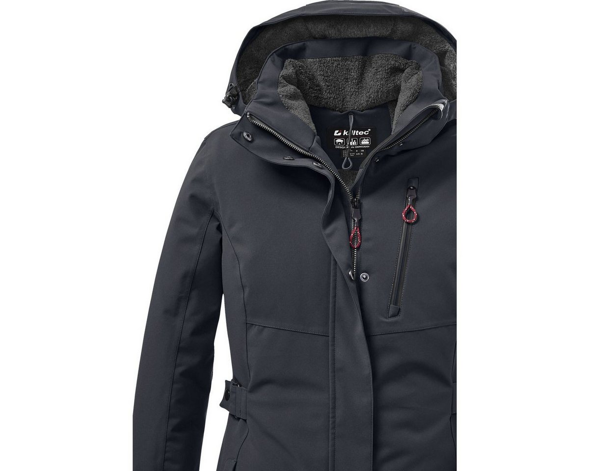 Killtec Outdoorjacke KOW 165 Women Parka Funktionaler Damenparka für Outdoor-Aktivitäten, wind- und Bild 2