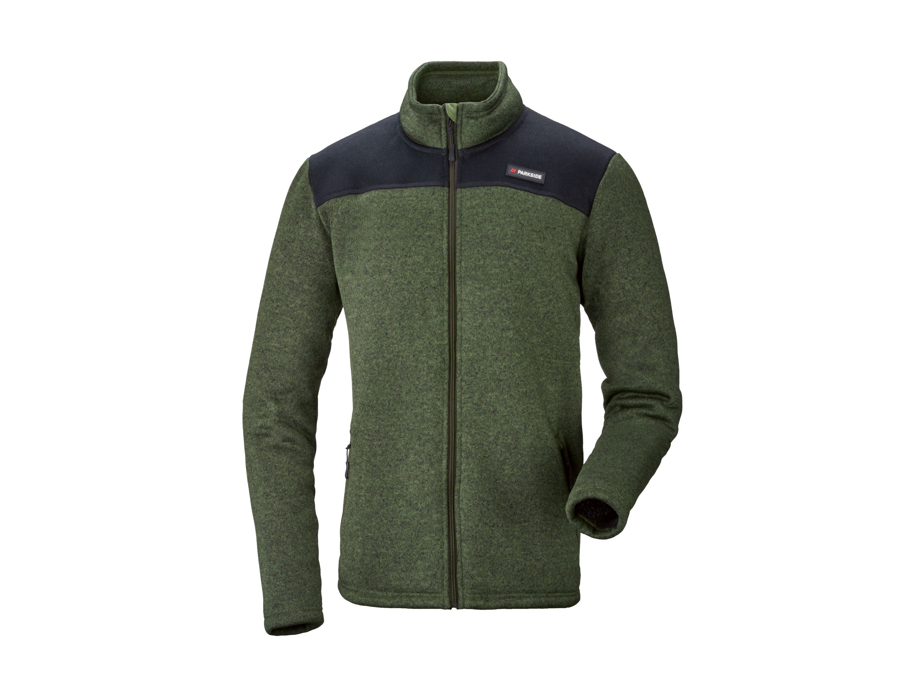 PARKSIDE® Herren Fleecejacke (Khaki, XL (56/58)) Bild 2