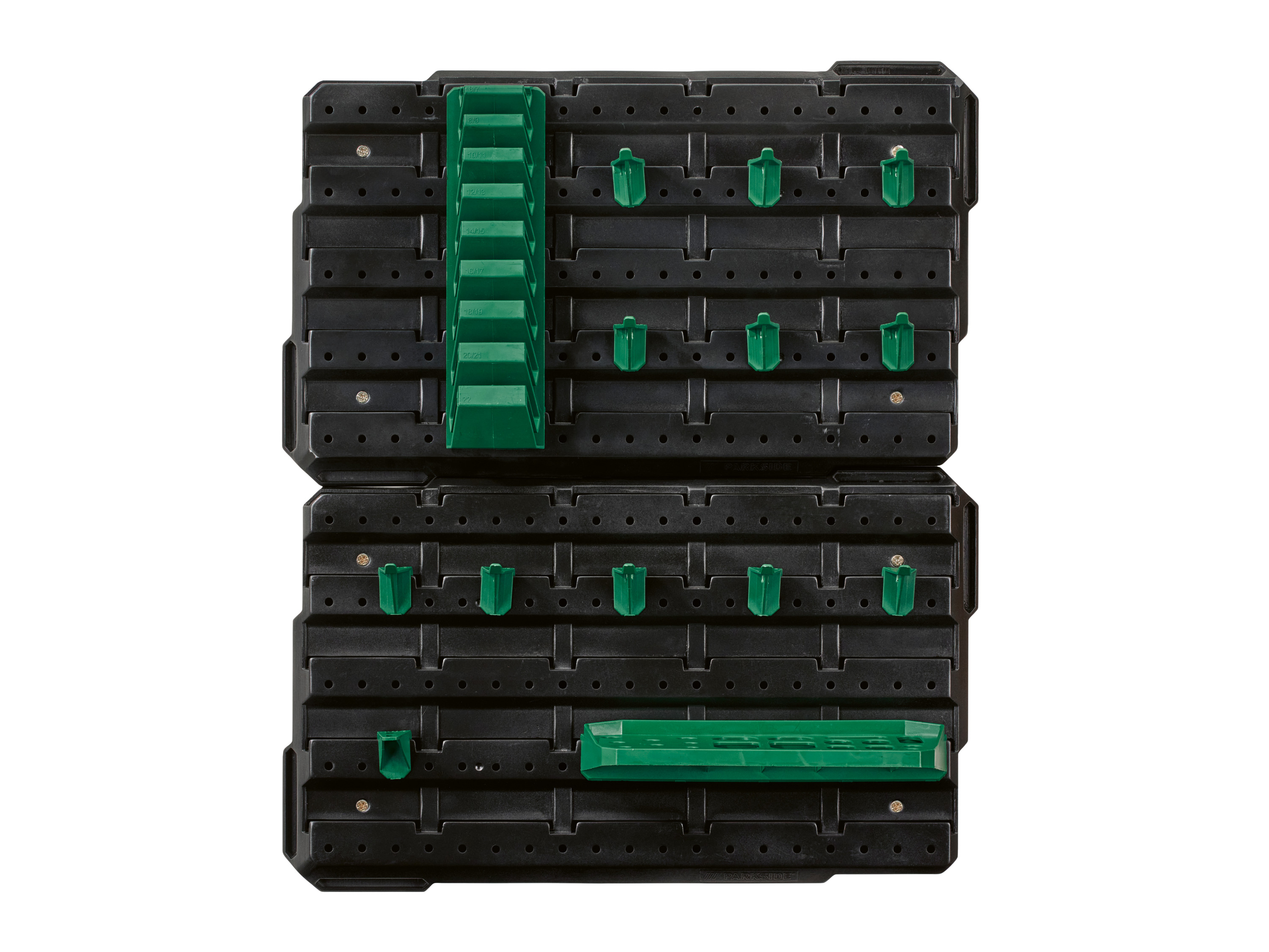 PARKSIDE® Ordnungs- und Aufbewahrungs-Set (wandelement set s 16 tlg.)