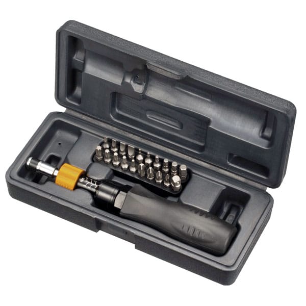 TW-006 20-teiliger DREHMOMENT-SCHRAUBENDREHERSATZ Hex = 1/4'' Nm = 1-6