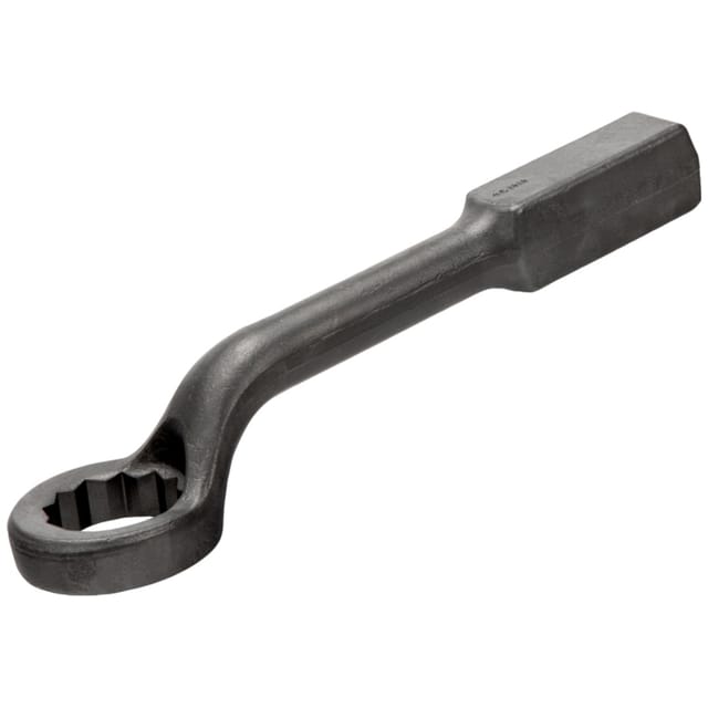 Bahco Tiefgekröpfter 70 mm Schlag-Maulschlüssel mit Ringende, 406 mm