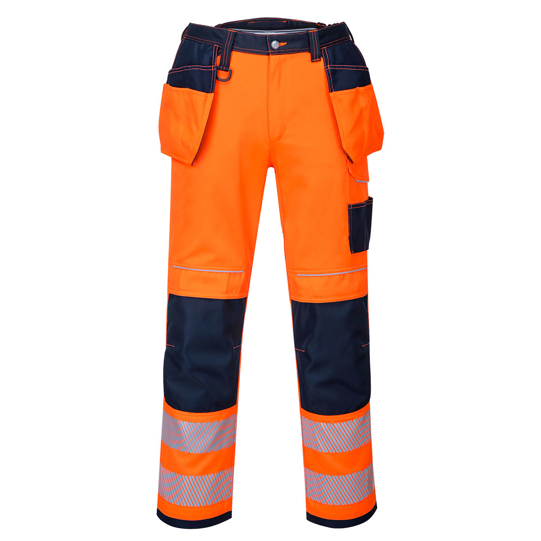 Hose Hv Pw3 Mit Schwebenden Taschen Orange/marine Kurz Xl - Fr(50) - Uk(40)