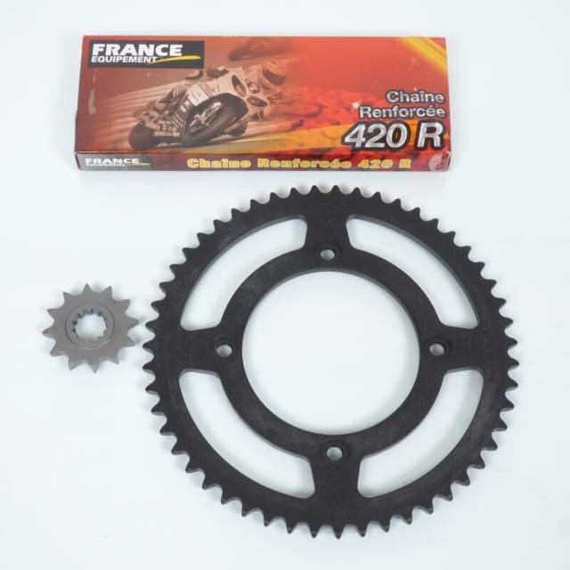 Kettenkit Frankreich Ausrüstung für Motorrad Beta 50 RR Enduro