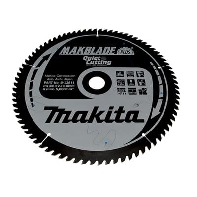Sägeblatt makblade+ 305x30x80Z - Makita