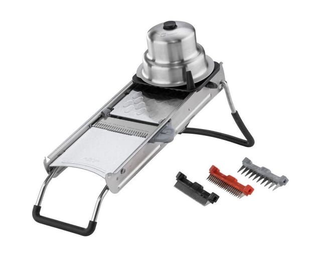 de-buyer Mandoline Revolution grau Edelstahl