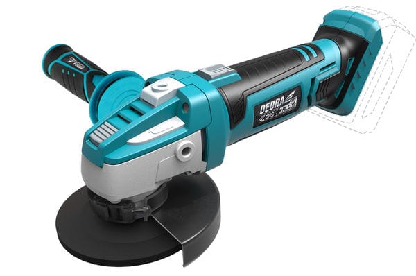DEDRA 125 mm 18 V Winkelschleifer – Präzision und Leistung