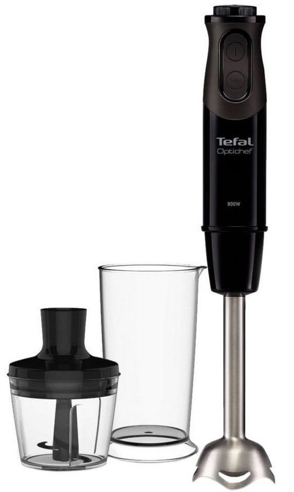 Tefal OptiChef HB641838 Mixer Schwarz 800W 0,8L