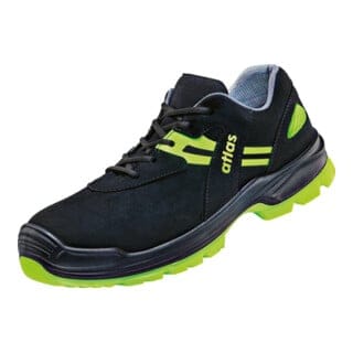Sicherheitshalbschuh flash 5265 xp S3 esd dguv Gr. 47 schwarz/neon-gelb - Atlas