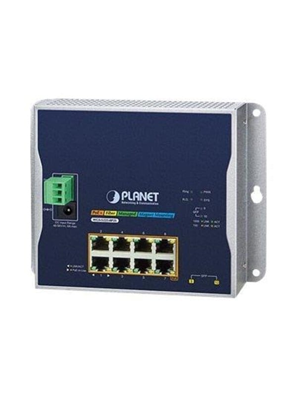 Planet IP30, IPv6/IPv4, 8-Port 1000T, WGS-4215-8P2S