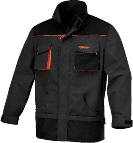 Arbeitsjacke fortlan Easy Canvas grau Größe S 260 g m²