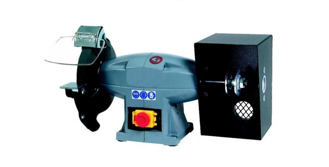 Kombinierte Schleif- und Poliermaschine Femi 246 - 750W Drehstrom - ø 200x25x20 mm - ohne Schleifscheibe, ohne Bürste - 8021321