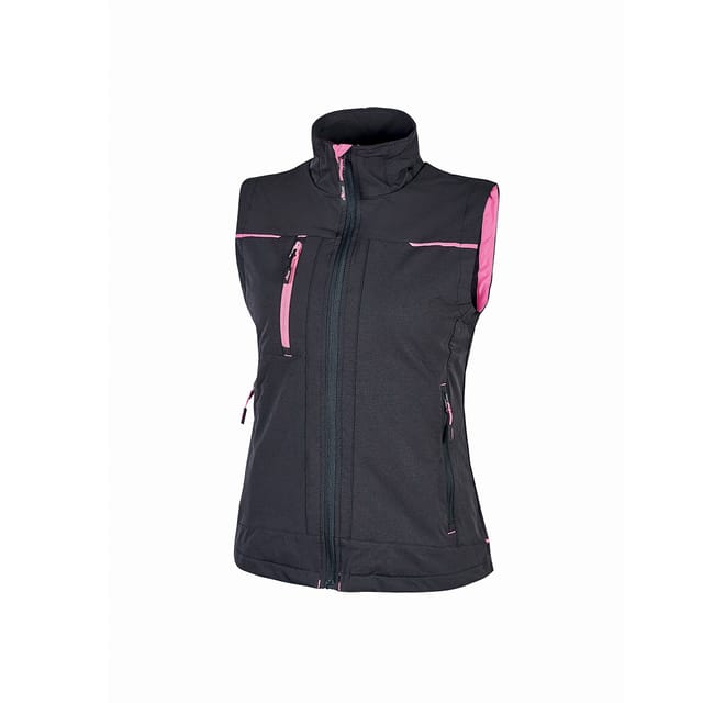 U-power - Saturn Arbeitsweste U-4 Wasserdichter Stoff Fuchsia m