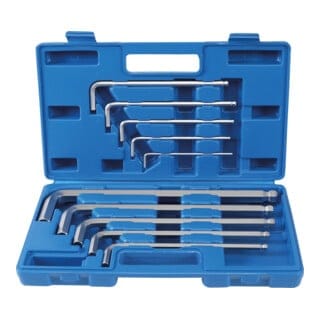 Bgs Technic - Winkelschlüssel-Satz 'Max' Innensechskant 3 - 17 mm 10-tlg.