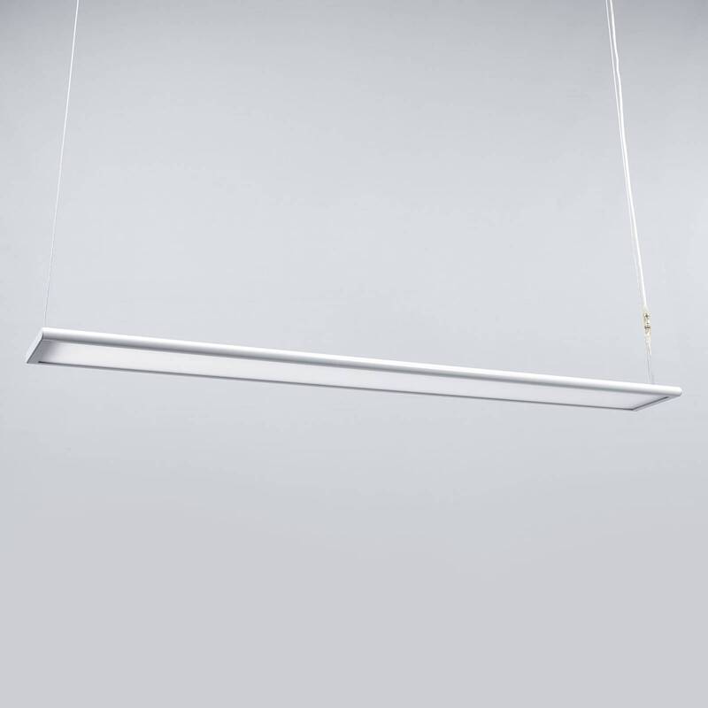 [gebraucht] B-ware Arcchio Hängeleuchte Pendelleuchte Led Büro Weiß Dimmbar Warmweiß Kunststoff Alu
