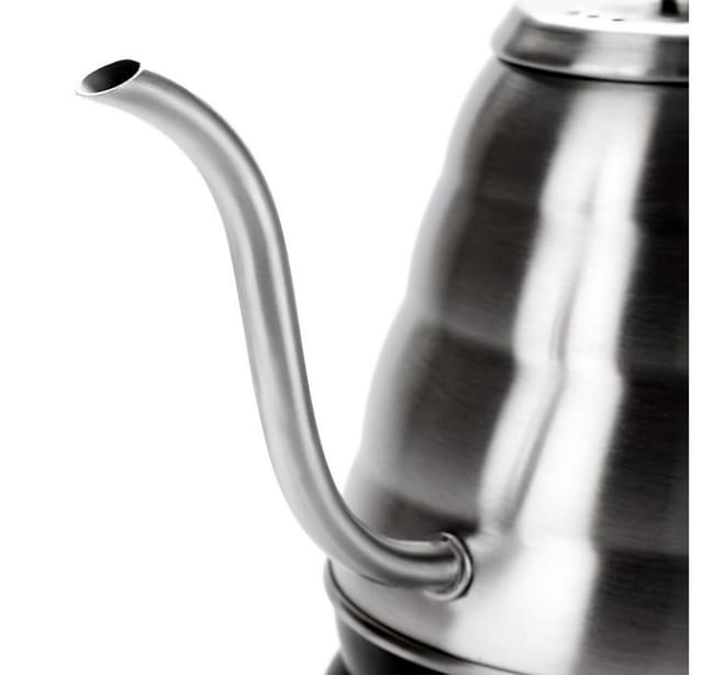 Hario EVKB-80E-HSV elektrischer Wasserkocher 0,8 L 900 W Silber