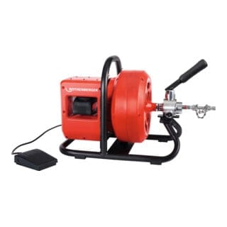 Akku-Rohrreinigungsmas. rodrum VarioClean cas f.Rohr-D.40-100mm 18 v 8 Ah 26,1kg