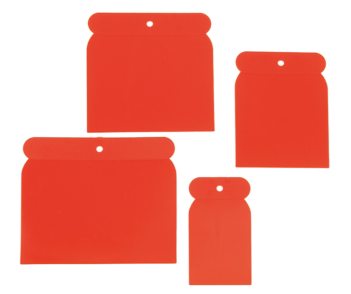 Mako Karosserie-flächenspachtel 4er-set