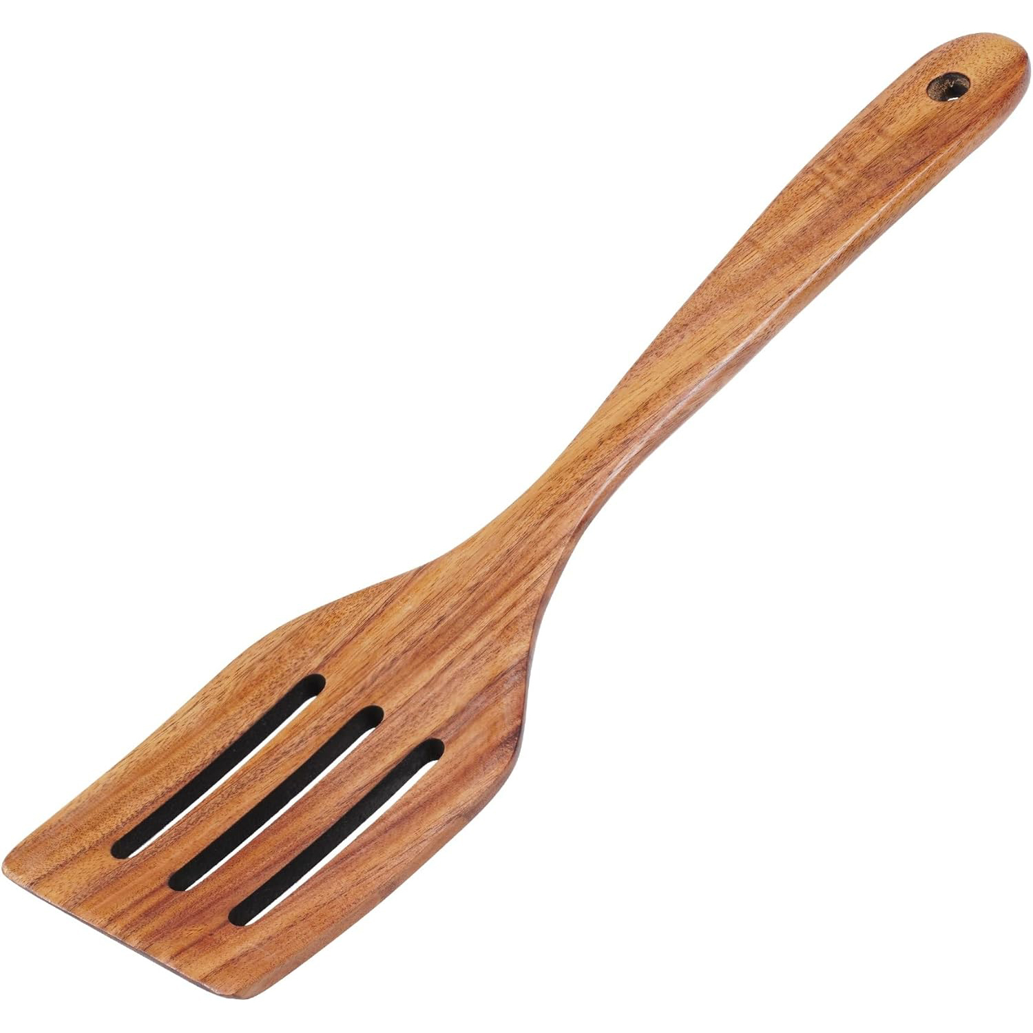 Gerillter Holzspatel Zum Kochen Antihaftbeschichteter Teakholz Drehteller Kuchenutensil Zum Braten Und Fur Pfannkuchen