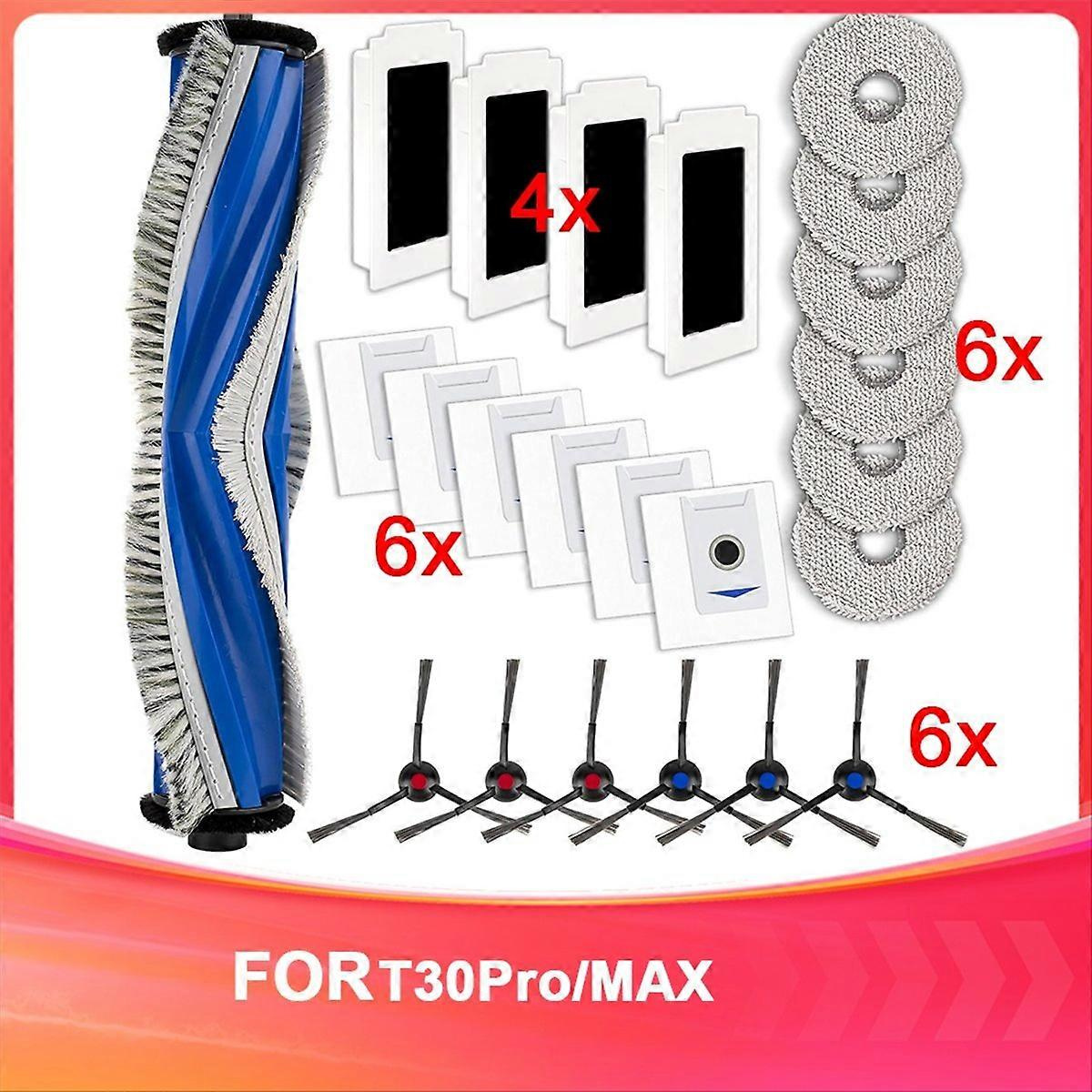 Set Mit 23 Ersatzteilen Für Ecovacs Deebot T30 Omni/t30 Pro Omni/yeedi M12 Pro+ Saugroboter