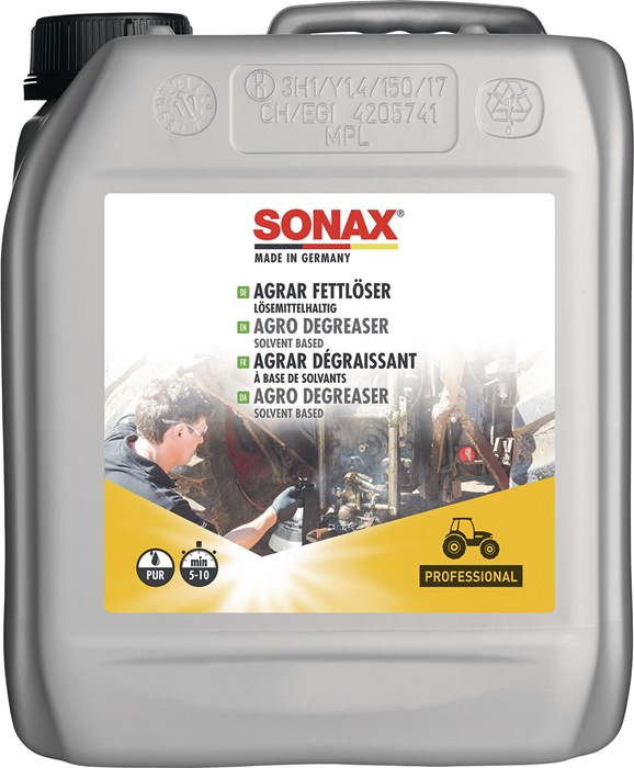Fettlöser Agrar Lösemittelhaltig 5l Kanister Sonax