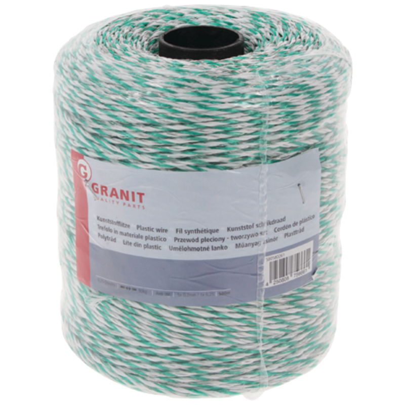 Geflochtenes Kabel - Kunststoff Granit 580261