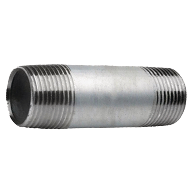Rohrnippel 2" Zoll 25 Cm Verzinkt