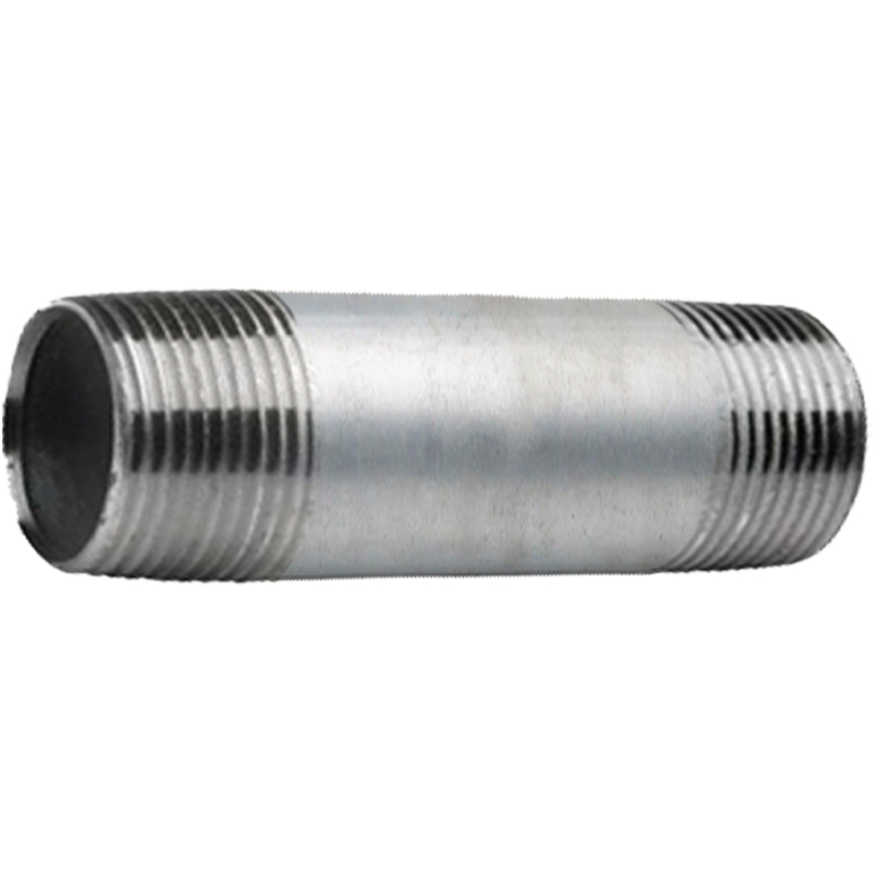 Rohrnippel 2" Zoll 30 Cm Verzinkt