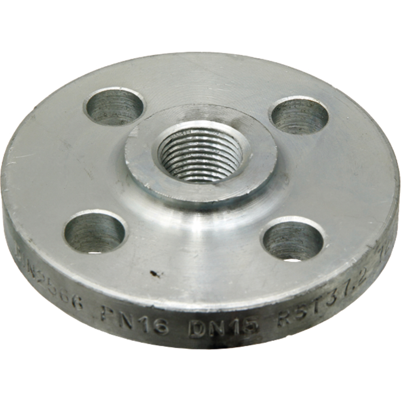 Gewindeflansch Dn 80, 3" 200x160x88,9 Mm, 8-loch, Stahl Für Rohre