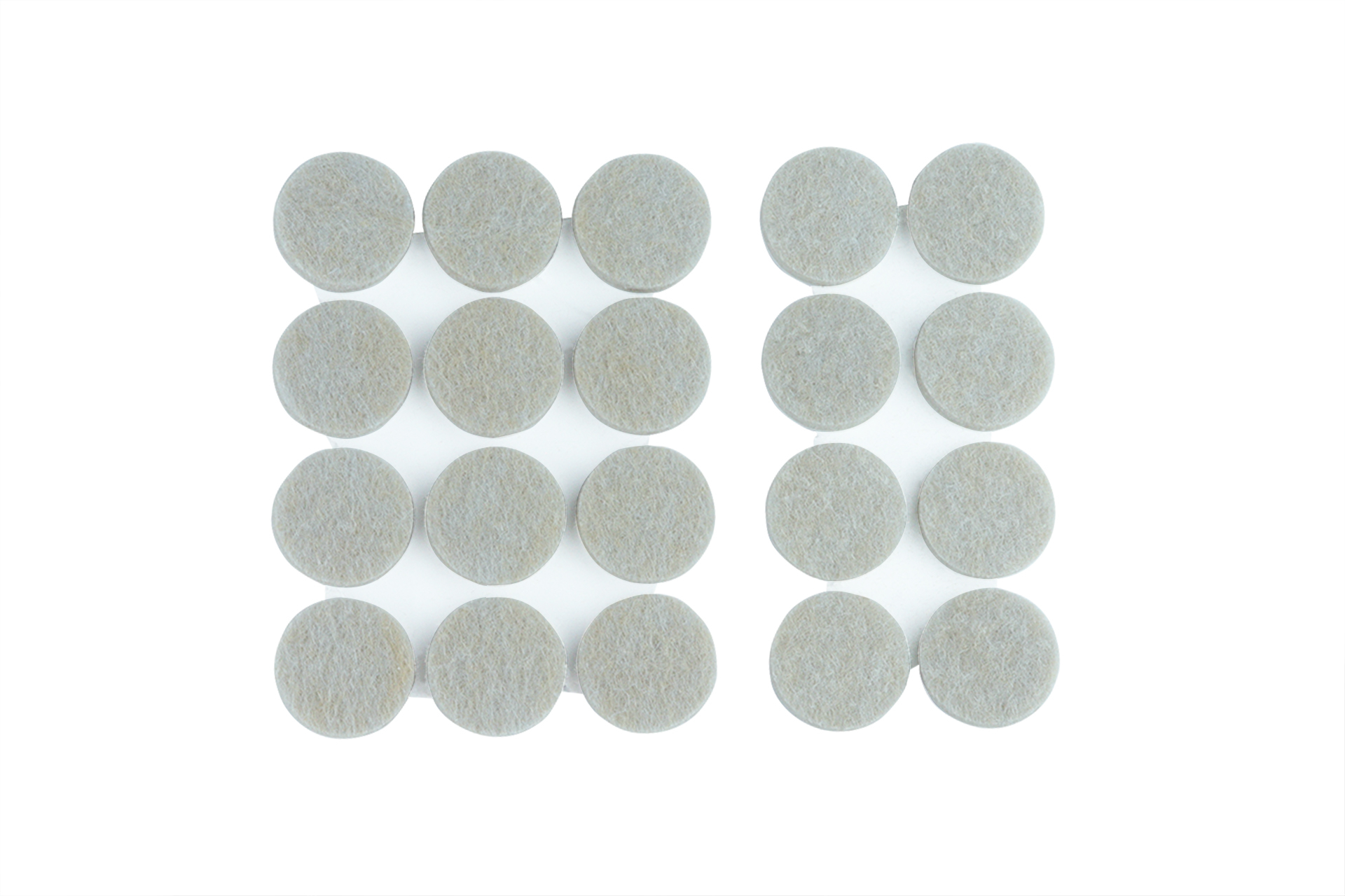 Möbelfilze 19 Mm - Satz 20 Stück