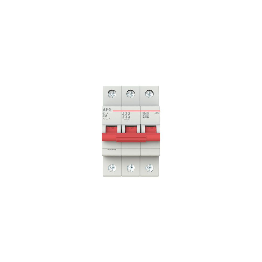 Aeg Lasttrennschalter Esd3063, 3p, 63a, 2cdd273188r0063