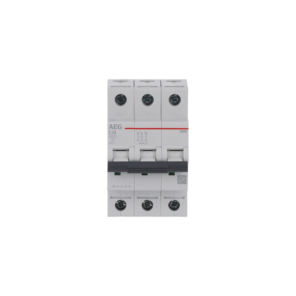 Aeg Leitungsschutzschalter En63c25, 6ka 25a 3p