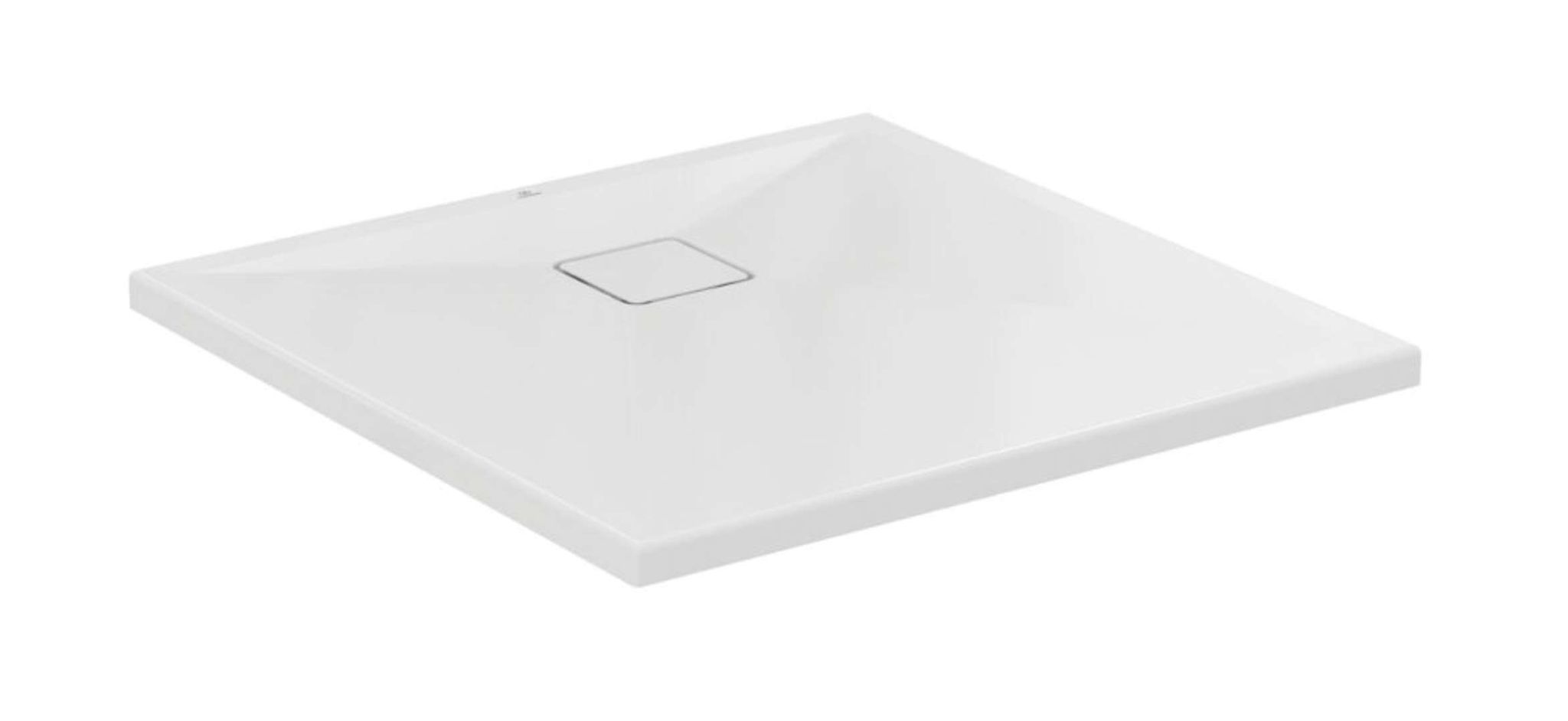 Ideal Standard Ultra Flat Evo - Duschwanne 80x80 Cm, Anti-slip, Glänzend Weiß T542601