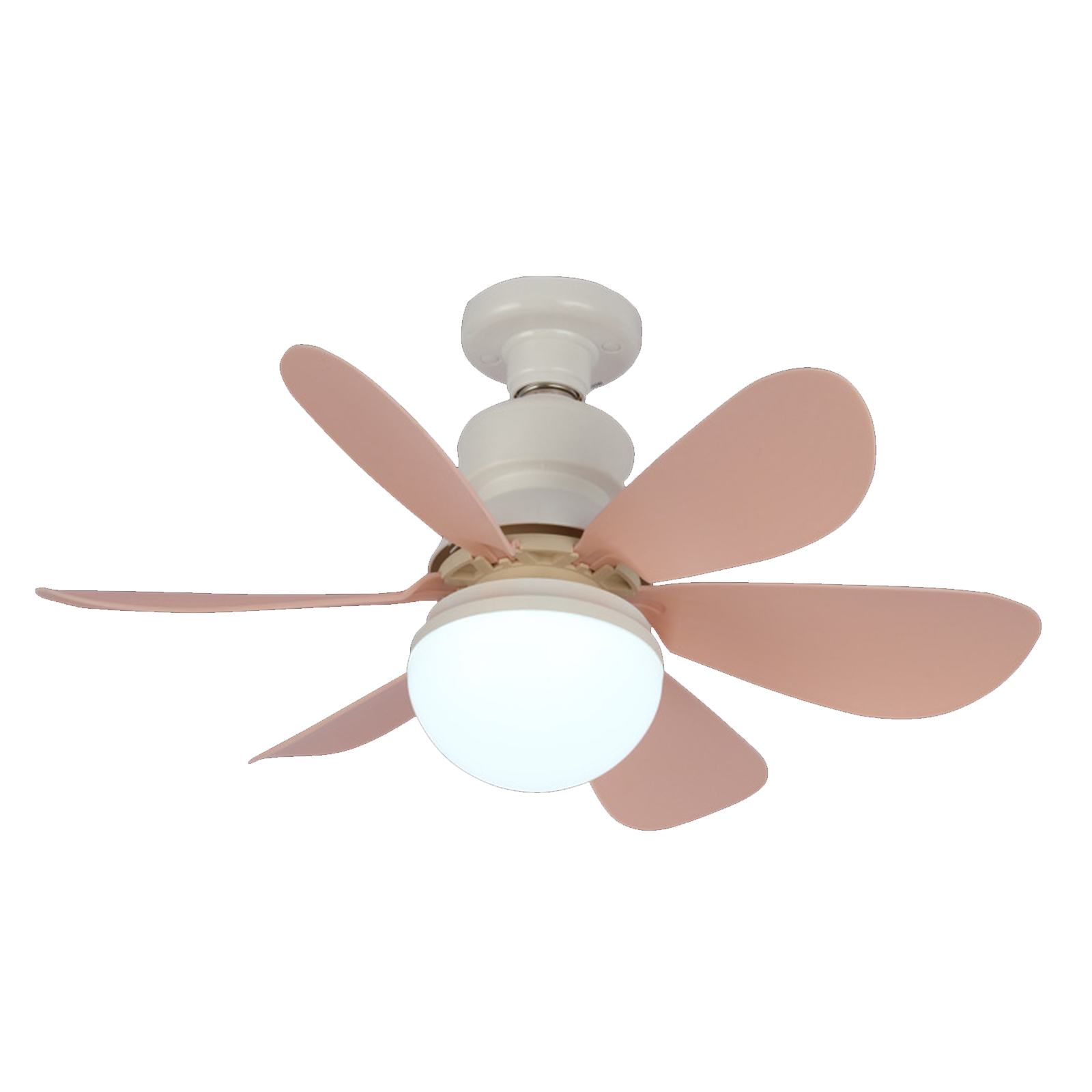 E27-dreifarben-dimmventilatorlampe – 30 W – Inkl. Fernbedienung – Für Schlafzimmer, Büro, Wohnzimmer – Farbtemperatur 3000 K–6500 K