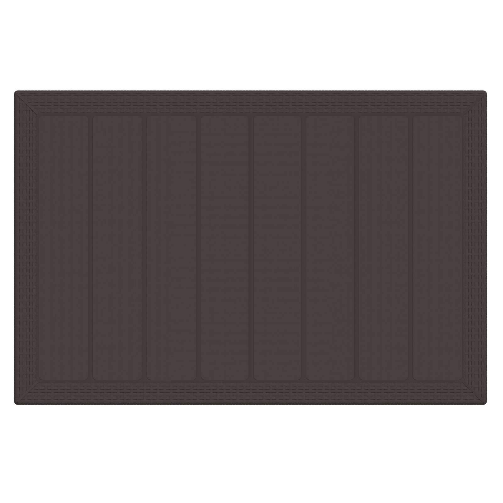Maison Exclusive - Garten Essgruppe 5 Pcs Braun Polt Rattan