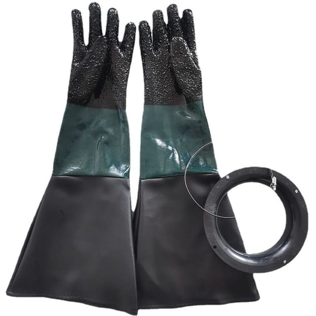 Sandstrahlhandschuhe, Sandstrahlteile, Sandstrahlhandschuhe Mit O-ringen Für Sandstrahlkabinen, Sandstrahlhandschuhe