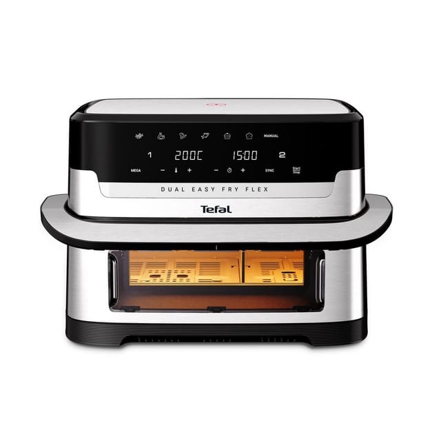 Tefal DUAL EASY FRY FLEX INOX (HEIßLUFTFRITTEUSE)