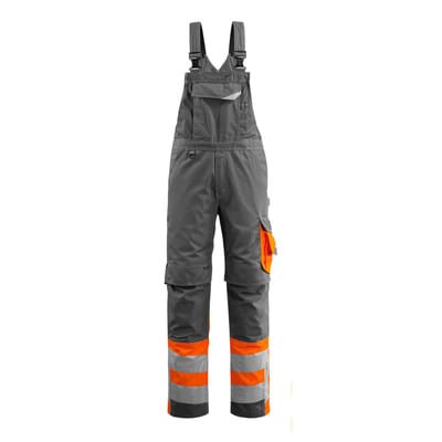 Mascot-15669-860 Sunderland Latzhose Safe Supreme Gr. 82C48 dunkelanthrazit/hi-vis orange