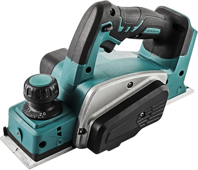 18v Li-ion Akku-hobelmaschine, 82 Mm Breite Und 2 Mm Tiefe, Für Diy-möbelbau, Grün