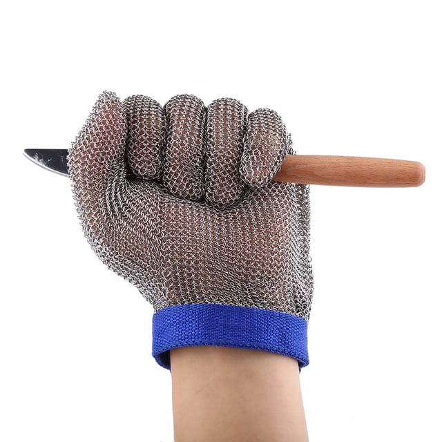 Schnittfester Edelstahlhandschuh, Sicherheitswerkzeug Für Die Fleischverarbeitung