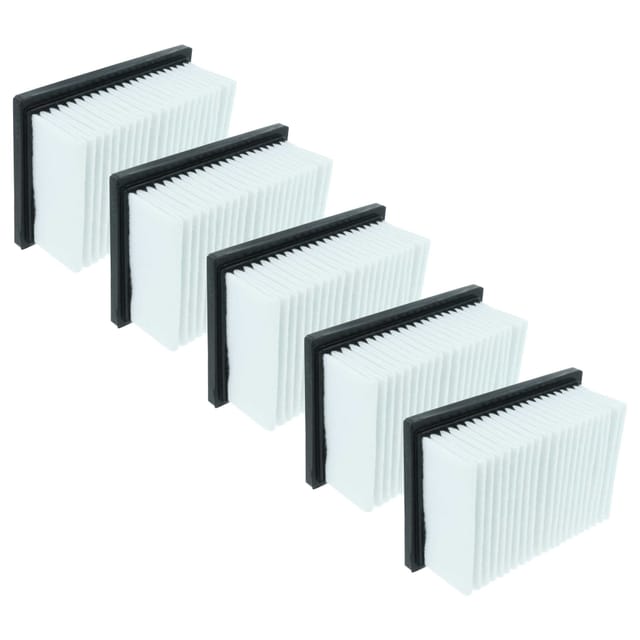 vhbw 5x Filter kompatibel mit Tennant T12, R14, 8010, 5700, T7, 5680, 515 Scheuersaugmaschine, Kehrmaschine - Luftfilter, Ersatz-Filter