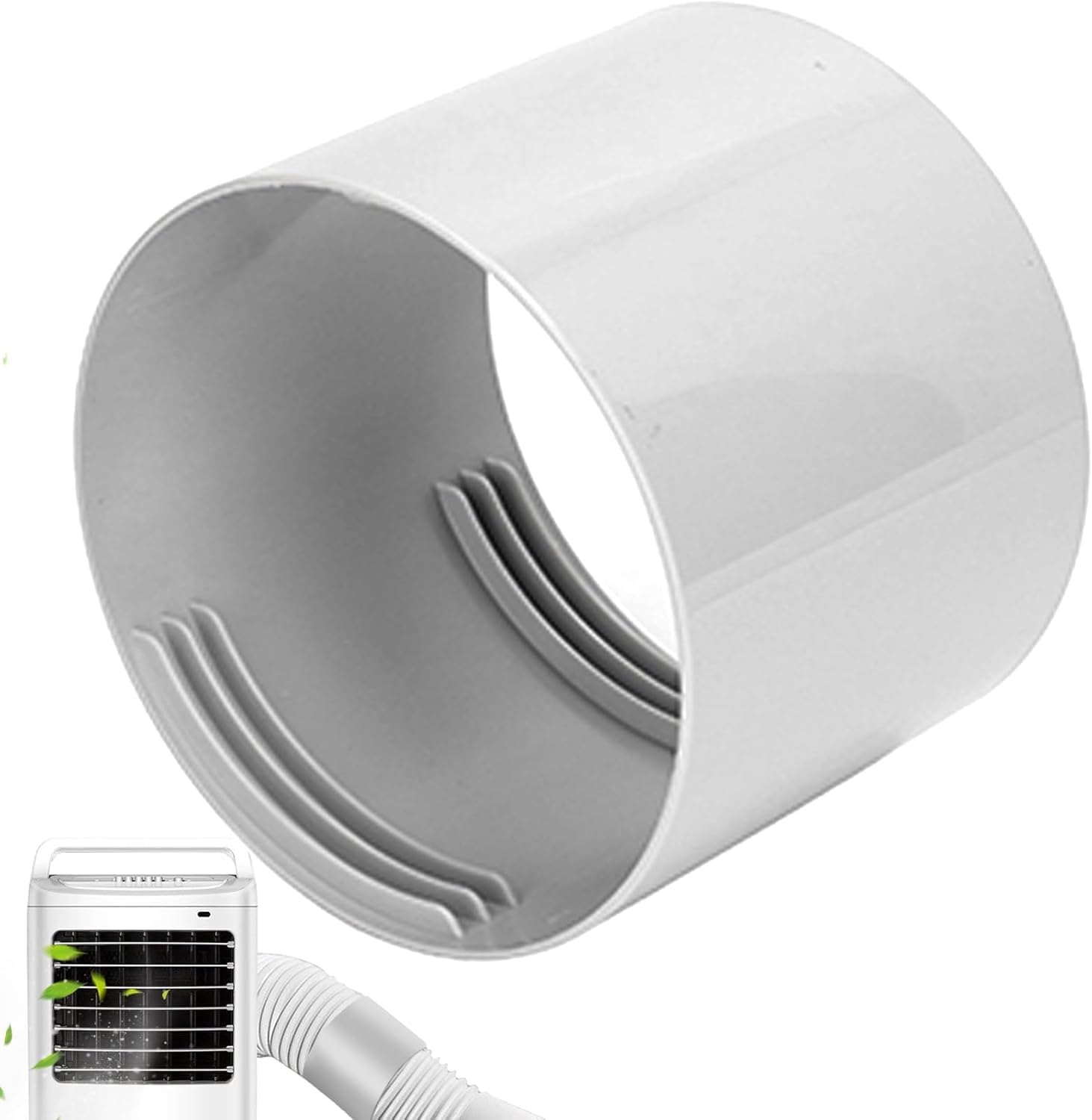 Rohrverbinder Für Mobile Klimaanlage, Ø150mm Anschluss Für Mobile Klimaanlagenrohre, Abs-zubehör Adapter Für Mobile Klimaanlagen, Verlängerungsstück Für Mobile Klimaanlagen