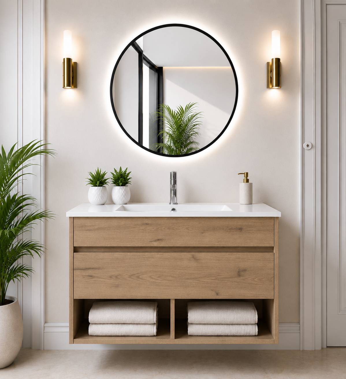Badmöbel Hängend Mit Waschbecken Extra Flach Origenbath Nebari Mit Schublade Ohne Spiegel 60x35 Cm Estepa