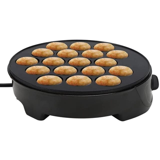 Takoyaki-maschine Für Den Haushalt, Mini-elektro-frühstücksgerät Mit Oktopusbällchen-form, 220/240 V, Eu-stecker