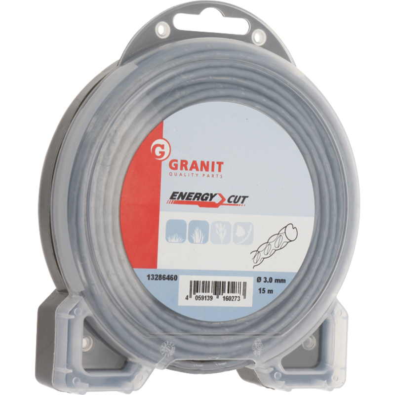 Energy Cut Nylonschnur, Spirale, 3,0 Mm, 15 M
