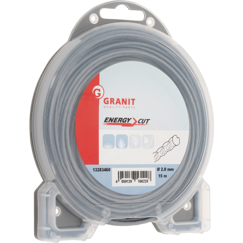 Energy Cut Nylonschnur, Spirale, 2,0 Mm, 15 M