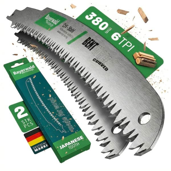 2x Bayerwald Werkzeuge Säbelsägeblatt Länge 380 mm