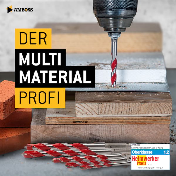 Amboss Multi Force Hartmetall Bohrer - Ø4 mm - GL: 80mm - NL: 40mm Bild 3